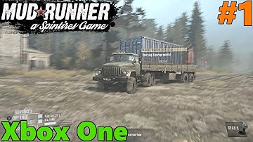 SpinTires Mud Runner: XBOX ONE GAMEPLAY! Let