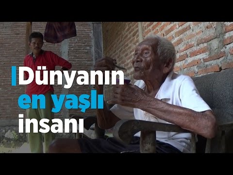 Dünyanın en yaşlı insanı: Endonezya'da 146 yaşındaki Gotho için Guinness'e başvurulacak