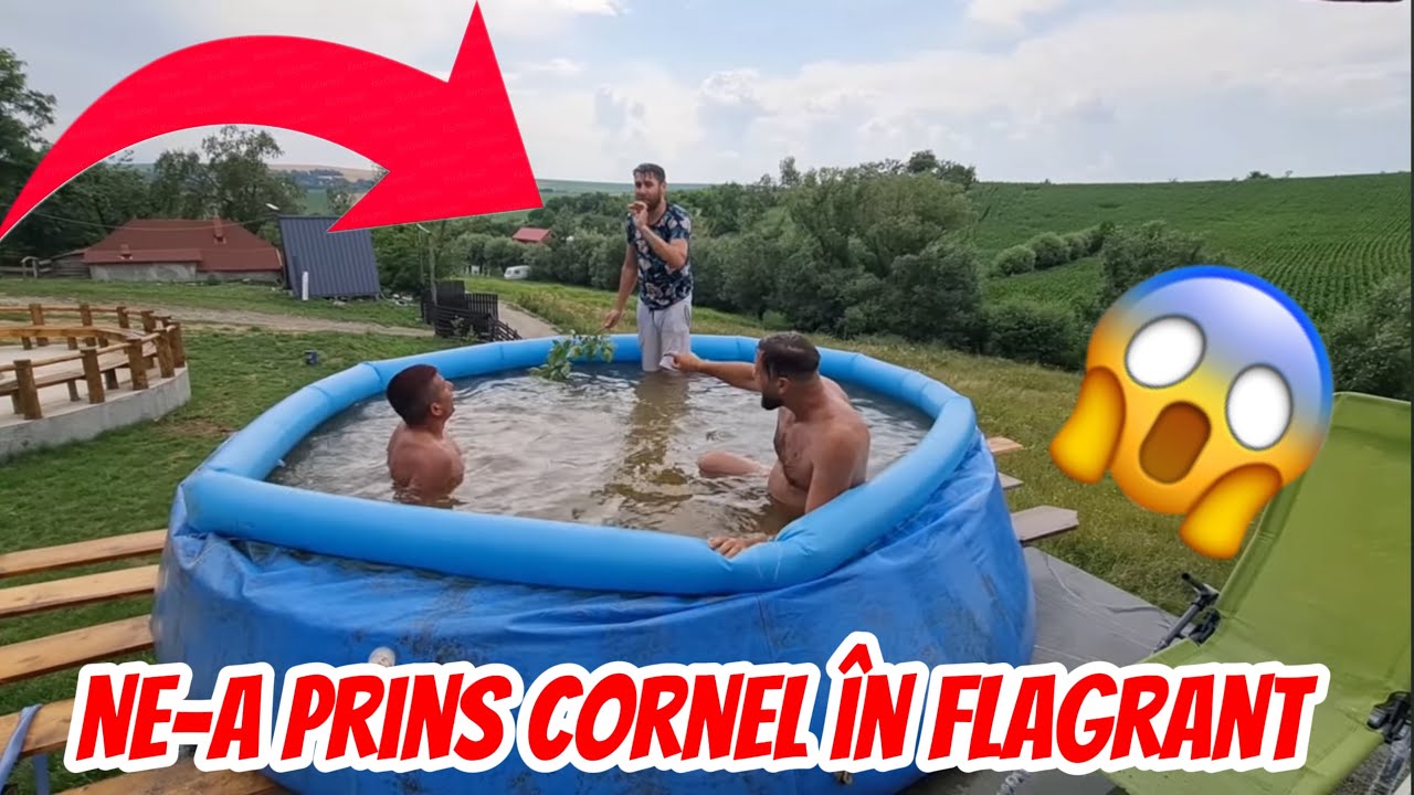 Ne-a prins Cornel😱 în flagrant în piscina de la Căsuța din Pădure !!