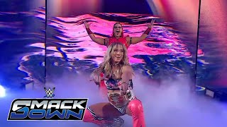 Sol Ruca & Zaria Entrance Wwe Smackdown, October 17, 2025