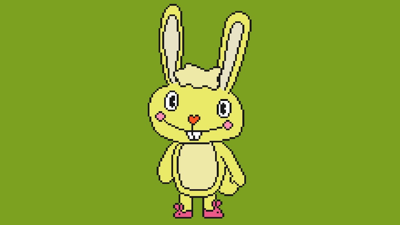 Счастливые лесные друзья / Happy tree friends [speedpaint] [pixel art ...