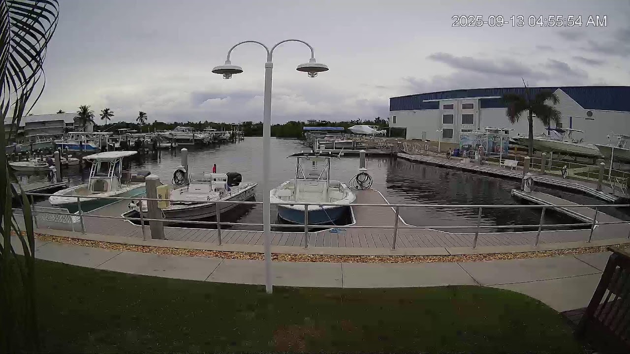 Live Florida Webcam - Four Winds Marina - Pine Island - Bokeelia #florida #webcam
