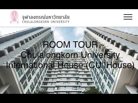 ROOM TOUR Chulalongkorn International House (CU iH). Kosan mahasiswa Chulalongkorn