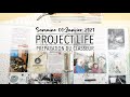 [Scrapbooking] - Project Life 23x30 - Semaine 00 - Nouveau projet