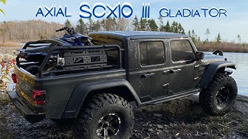 RC Axial SCX10 3 Gladiator Short Trail Run