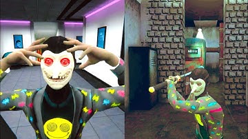 Smiling X Corp Boss Vs Erich Sann Boss Jumpscare | Smiling X Corp New Update Version 2.2.7