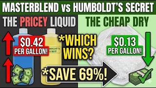 Masterblend vs Humboldt's Secret: Which Hydroponic Nutrient Wins?