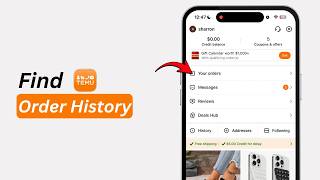 How To Find Your Order History on Temu | View Previous Temu Orders 2026 screenshot 2