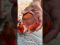 Amazing Transparent Red Crystal Stone