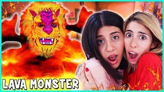 Lav Canavarı Yerde Lav Var Lava Monster Dila Kent