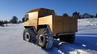 Review of the all-terrain vehicle "Veter" at the request of subscribers.