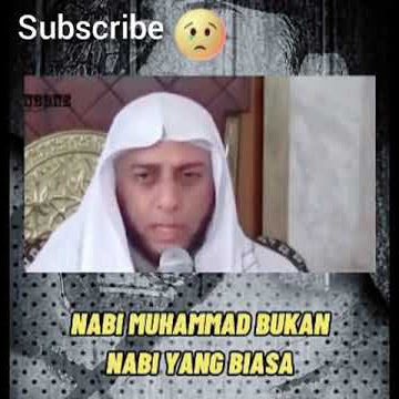 Nabi muhammad bukan nabi yang biasa ustad syekh ali jaber