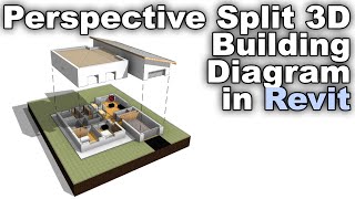 3D Split House Diagram in Revit Tutorial
