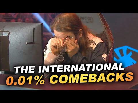 Видео: 0,001% COMEBACKS on The International 2022 that we will NEVER FORGET