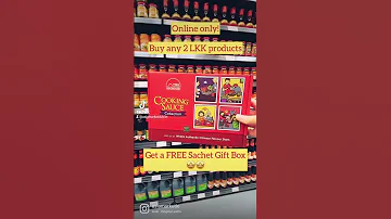 FREE Lee Kum Kee Sachet Gift Box Buy ANY 2 LKK Products ONLINE ONLY While Stocks Last Ytshorts 