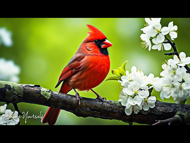 Beautiful Birds Singing in Forest 4K • Relaxing Bird Sounds, Instant Relief from Stress and Anxiety class=