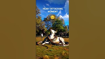 Cow Trapped by Giant Python! What Happened Next Will Shock You 🐍🐄❤️ #ytshorts #animals #animalrescue