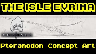 The Isle Evrima Pteranodon Concept Art