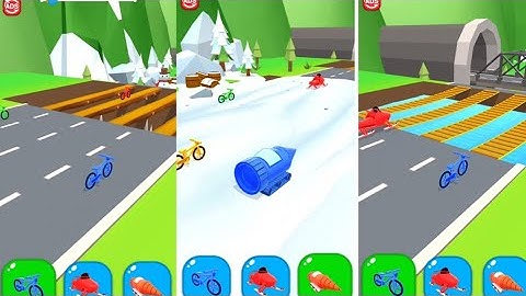 Shape-shifting All Levels Mobile Walthrough iOS,Android Gameplay Stick Run Game New Level Part 58