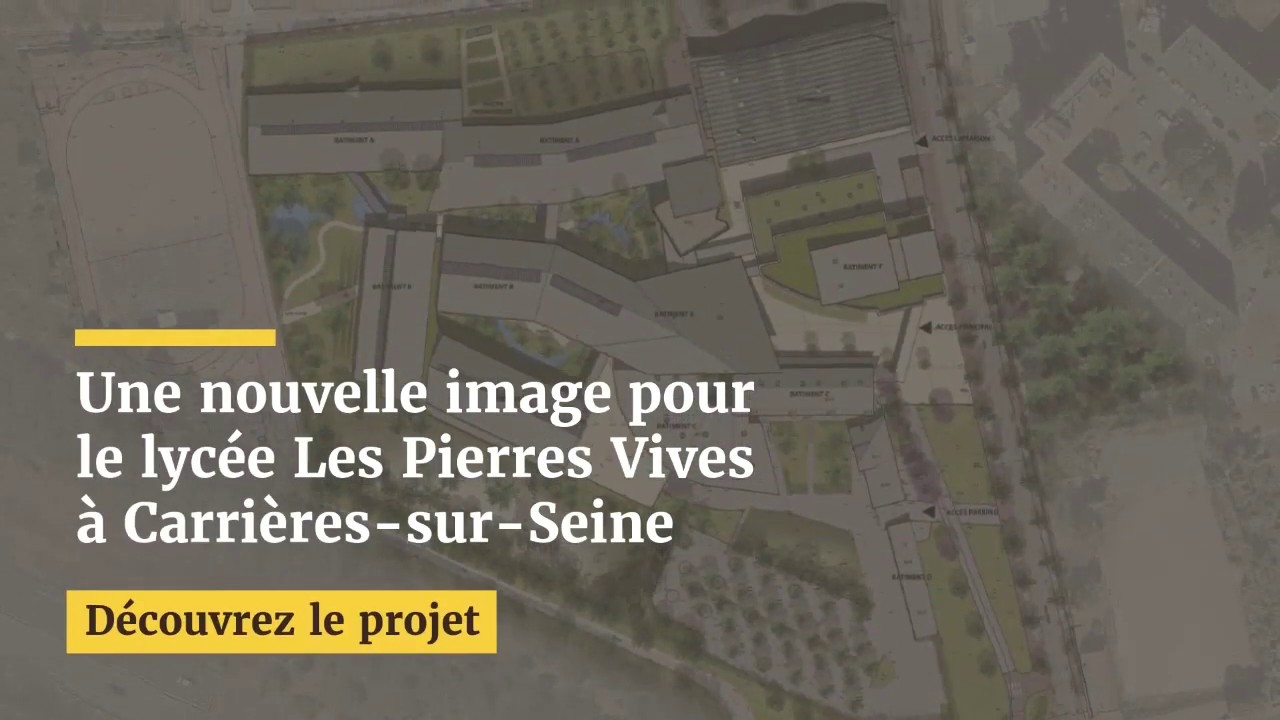 Concours : extension et restructuration du lycée Les Pierres Vives à