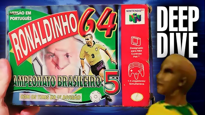 HAHAHAHA! RONALDINHO SOCCER! (International Superstar Soccer 64)