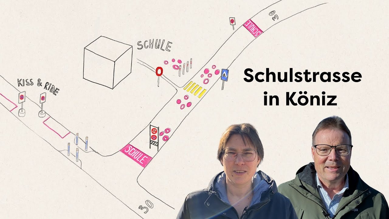 Wir besuchen die Schulstrasse in Köniz