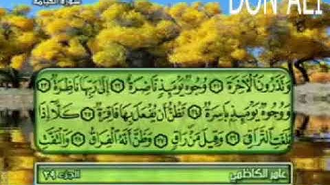 سورة القيامة - عامر الكاظمي