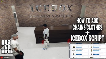 How To Add Chains/Clothes + More In GTA 5 RP (FiveM) | New ICEBOX Script | How To Stream GTA Clothes