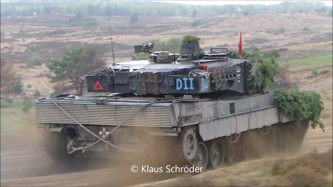Übergabe Leopard2 A7V an das Panzerbataillon 393