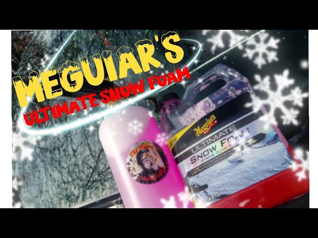 Everything you need to know about the NEW Meguiars SNOW FOAM - Detailing  101 EP.11 