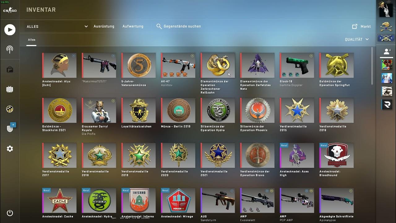 How to change your CSGO pin order YouTube