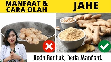 MANFAAT DAN CARA OLAH JAHE YANG BENAR UNTUK KESEHATAN | dr.Emasuperr