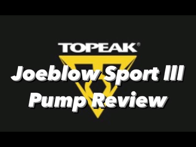 Topeak JoeBlow Sport III Standpumpe