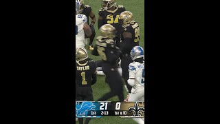 David Montgomery rushes for a 13-yard Gain vs. New Orleans Saints