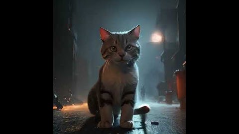 Anthropomorphic cat surrounded by fractals Mecha Mech Robots in the Sky Cat Cute Feline Mouse Catche