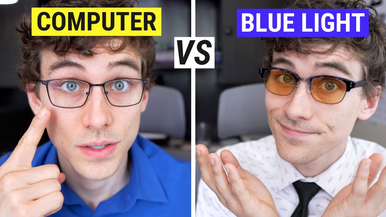 Computer Glasses VS Blue Light Glasses 