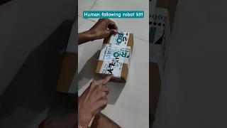 Unboxing a Human-Following Robot Kit! #shorts #robotics #diy #flyrobo #arduino  #techunboxing #robot