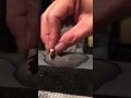 対馬砥石？で色々な石をナグラにしてみた1