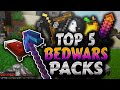 Top 5 BEST Packs For BEDWARS (FPS BOOST) (1.8.9)