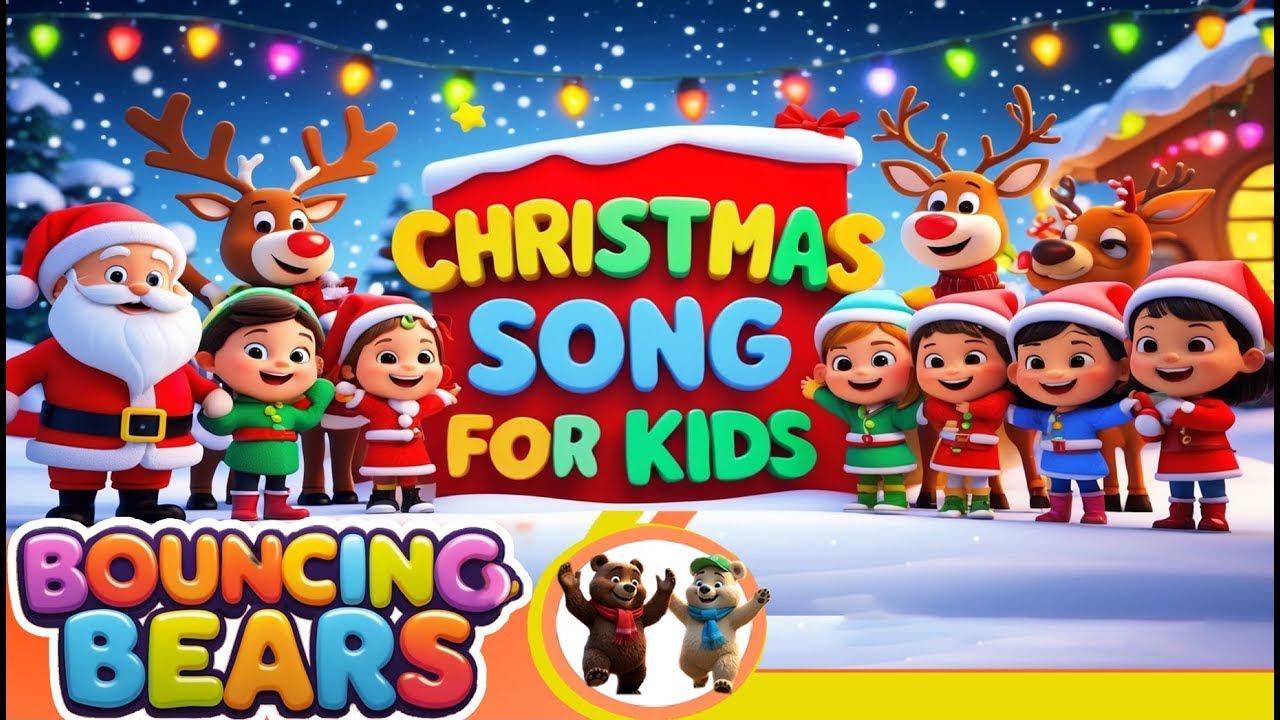 Jingle Bells Music | Christmas Song for Kids 🎄 | Kids Dance Song - YouTube