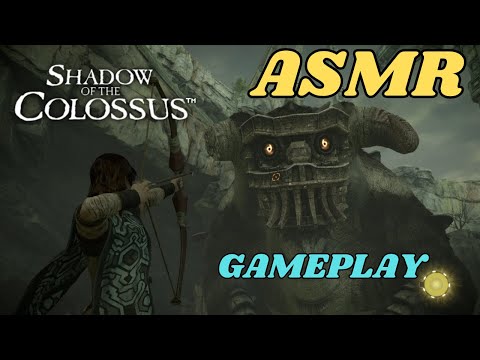 ASMR: SHADOW OF THE COLOSSUS PS4 GAMEPLAY, SUSSURROS E SONS DE BOCA #asmr #ps4 #asmrgameplay