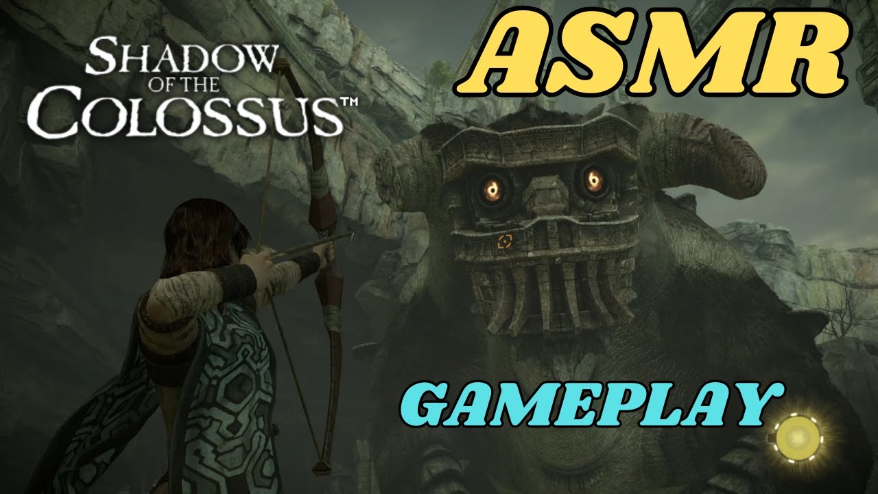 ASMR: SHADOW OF THE COLOSSUS PS4 GAMEPLAY, SUSSURROS E SONS DE BOCA #asmr #ps4 #asmrgameplay