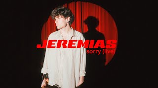 JEREMIAS - sorry (live session)