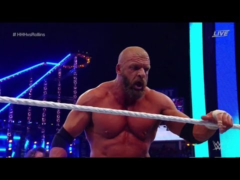 Seth Rollins vs. Triple H (Non-Sanctioned Match) WWE ...