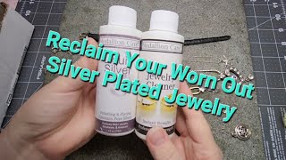 Silver plate worn off? Clean and recondition silver jewelry in a few easy steps.