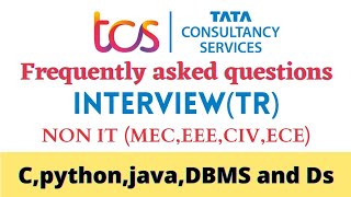 Most asked techincal questions |interview experience| Tcs | Capgemini |Infosys |cognizant | wipro