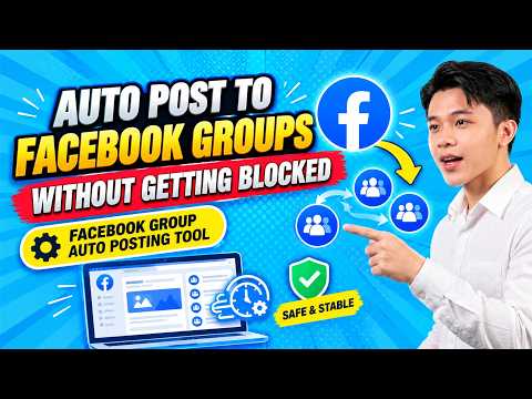 Auto Post to Facebook Groups WITHOUT Getting Blocked | Facebook Group Auto Posting Tool (2026)