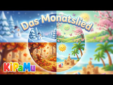 Kinderlied I Ein Jahr voller Wunder 🌸☀️🍂❄️ | Das Monats-Lied