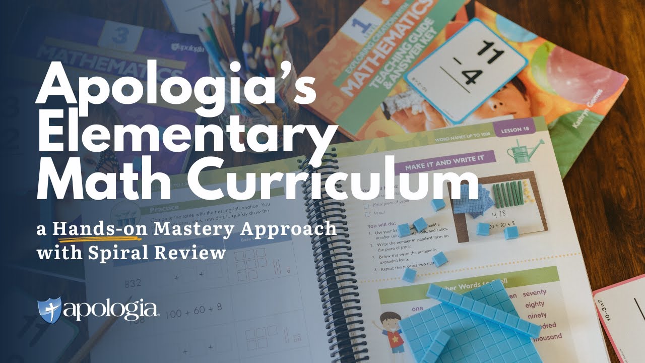 Discover Apologia's Elementary Math Curriculum - YouTube