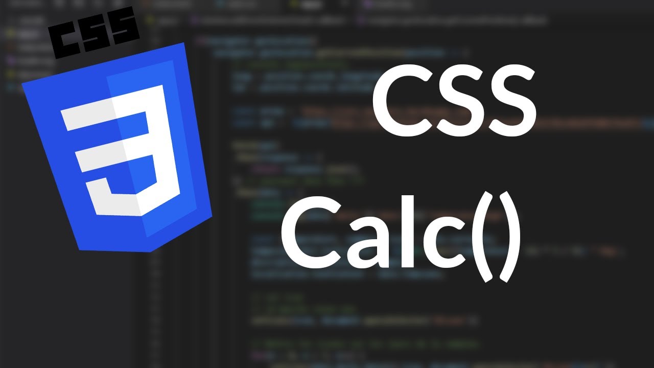 La fonction Calc() en CSS - YouTube